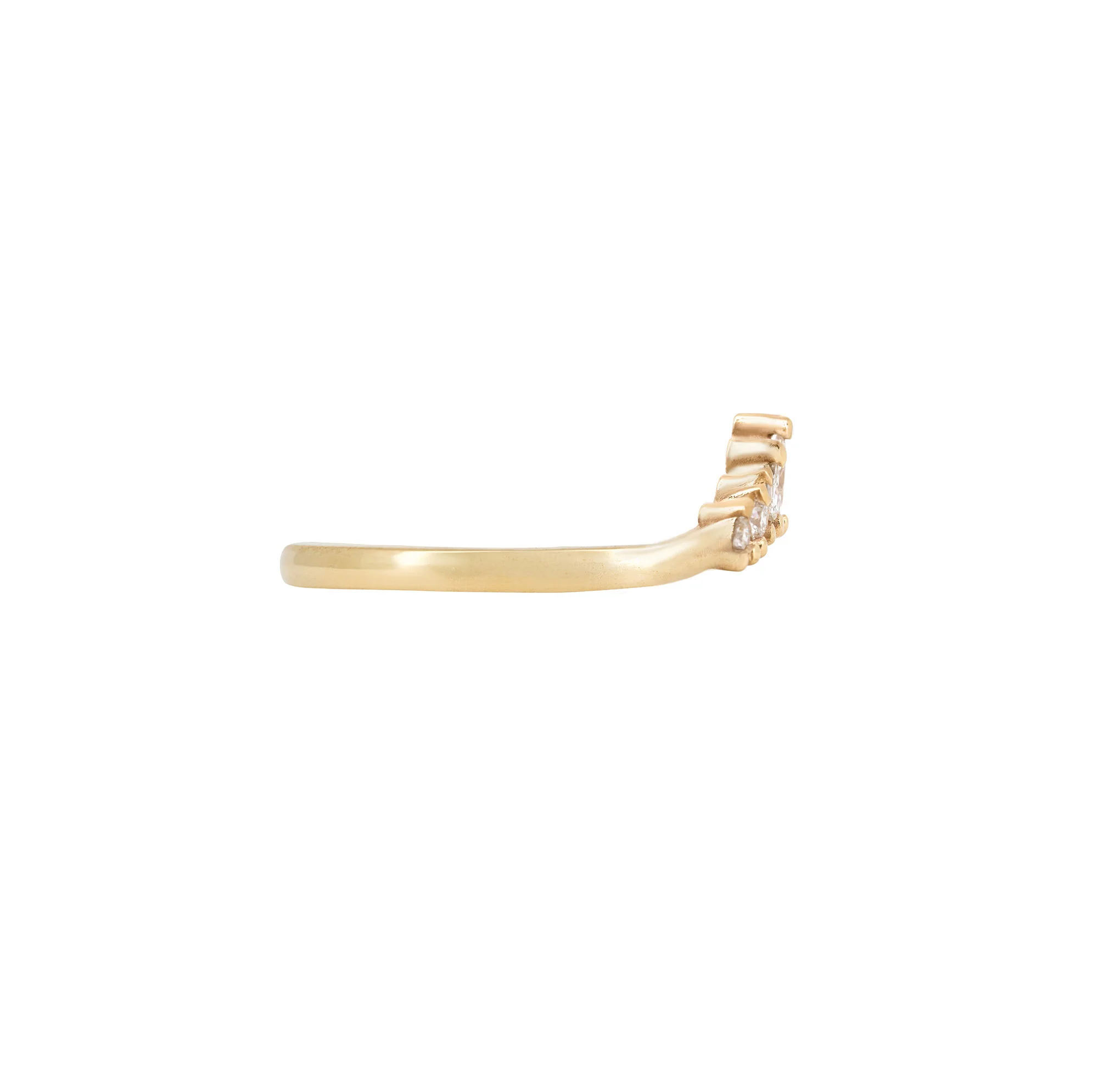 Crown of Joy - Diamond Ring 14k Gold - Image 3