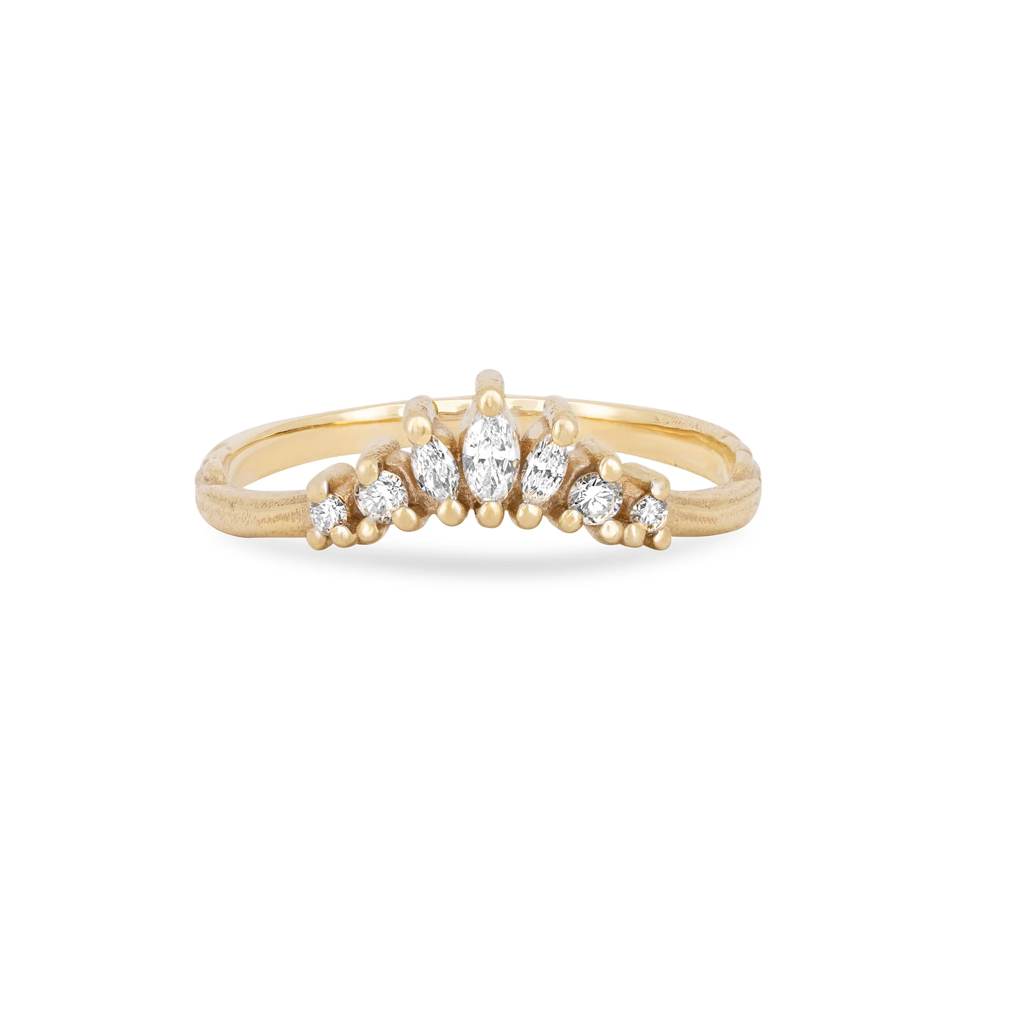Crown of Joy - Diamond Ring 14k Gold - Image 5