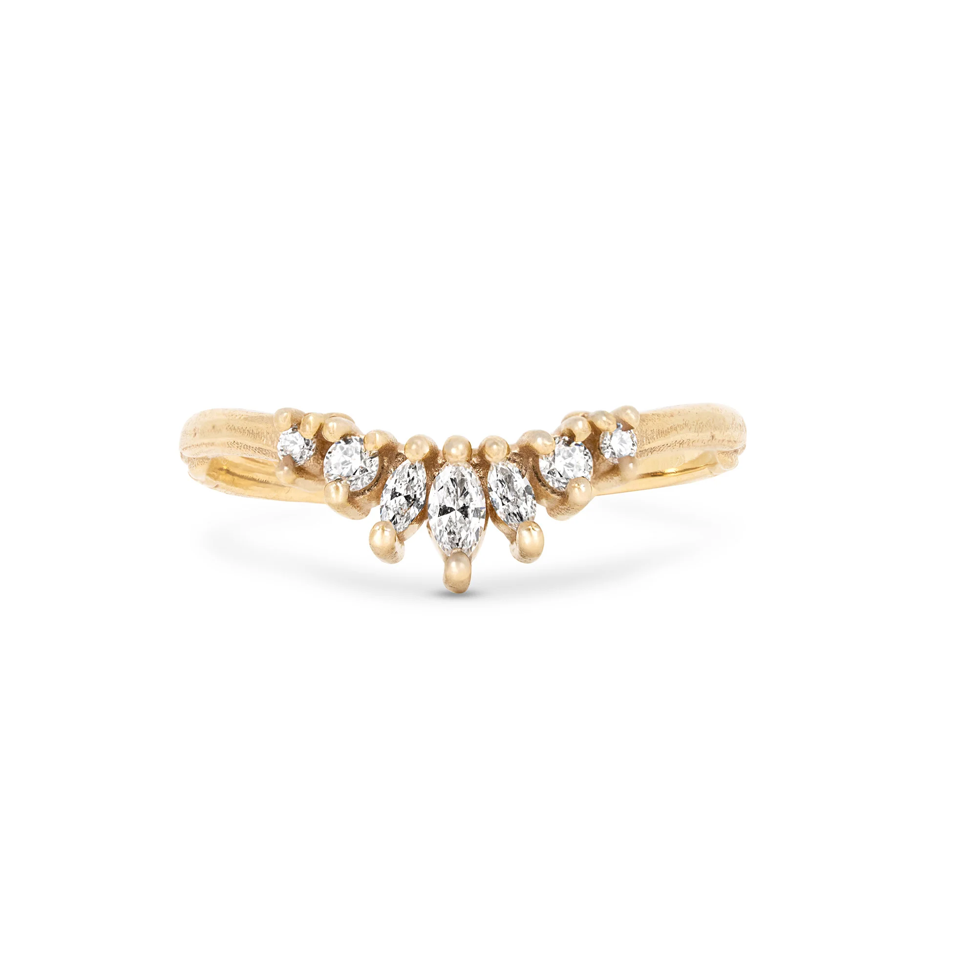 Crown of Joy - Diamond Ring 14k Gold - Image 6