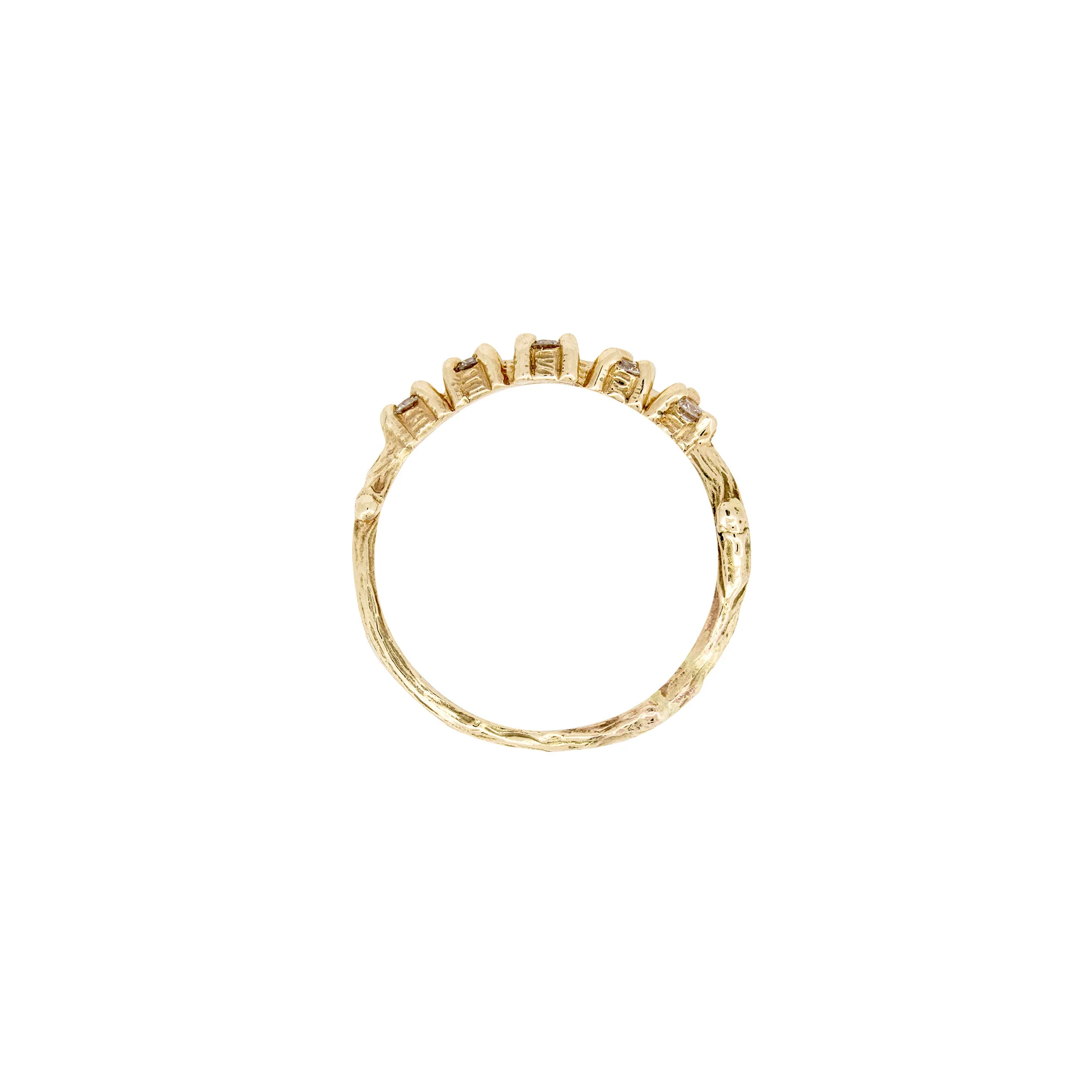 Crown of Sky - Diamond Ring 14k Gold - Image 4