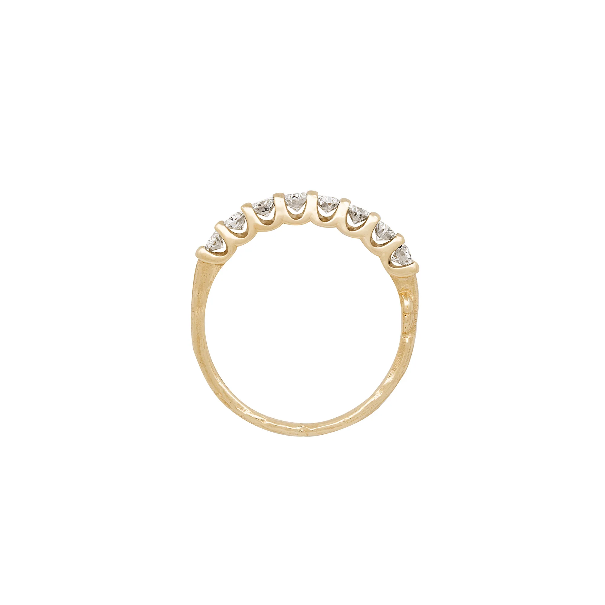 Everlasting - Oval Diamond Eternity Ring 14k Gold - Image 3