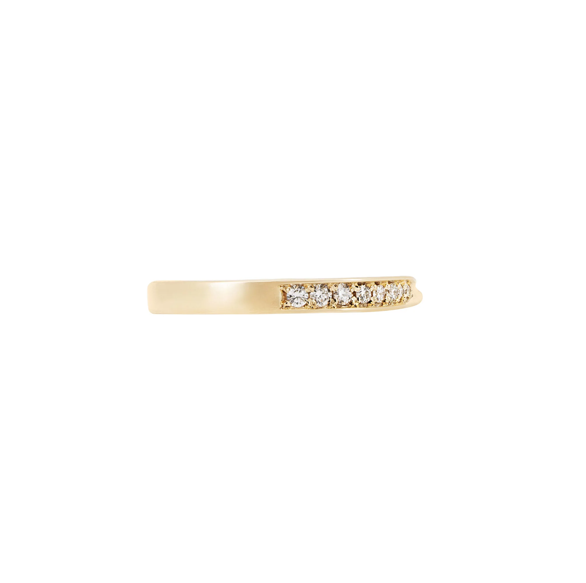Follow Your Heart - Diamond Wedding Ring 14k Gold - Image 2