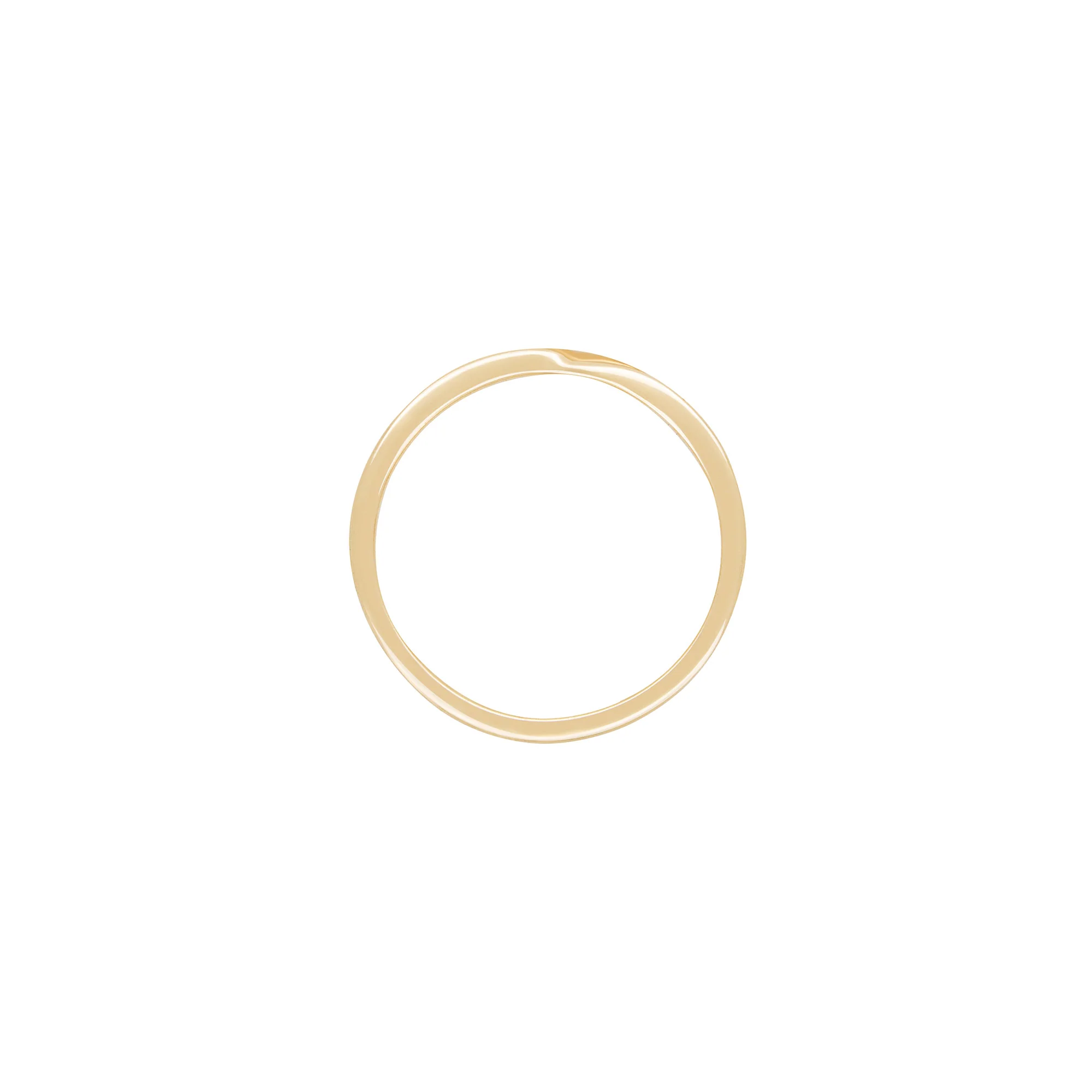 Follow Your Heart - Diamond Wedding Ring 14k Gold - Image 3