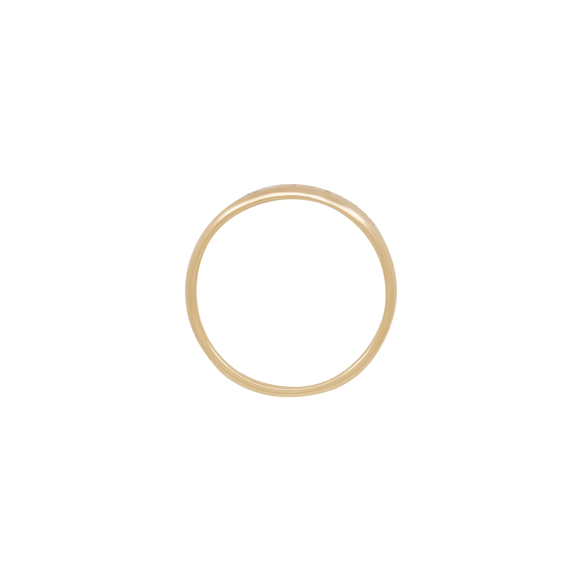 Never Forget Engraved Signet Ring - 14k Gold - Image 11