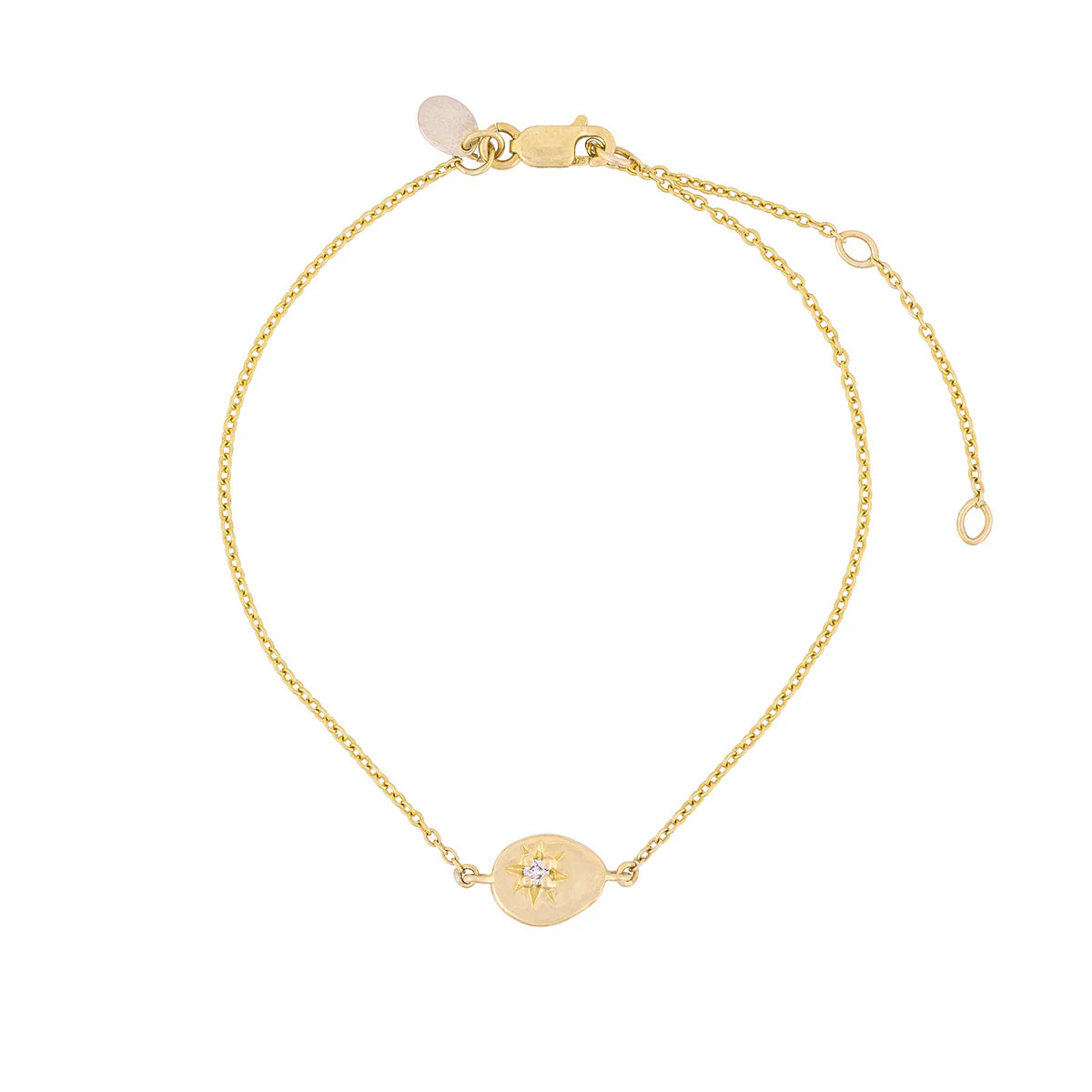 North Star Lab Grown Diamond Bracelet - 14k Gold