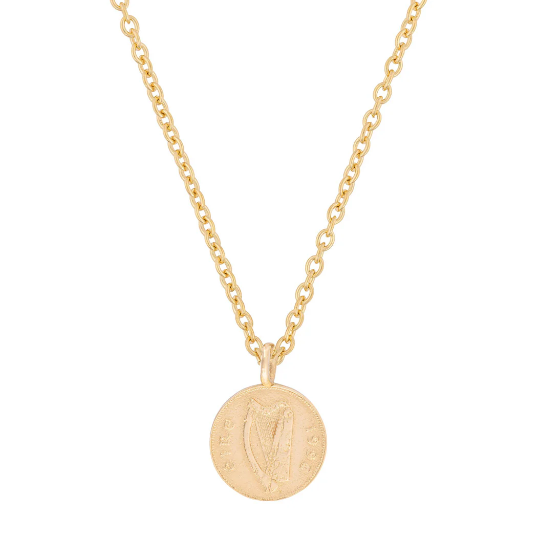 Worth Your Weight In Gold 1996 Stag Coin Necklace - 14k Gold - Image 2