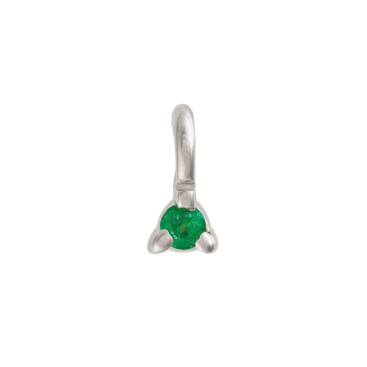 Lucky Star Birthstone Pendant - 14k White Gold - Image 10