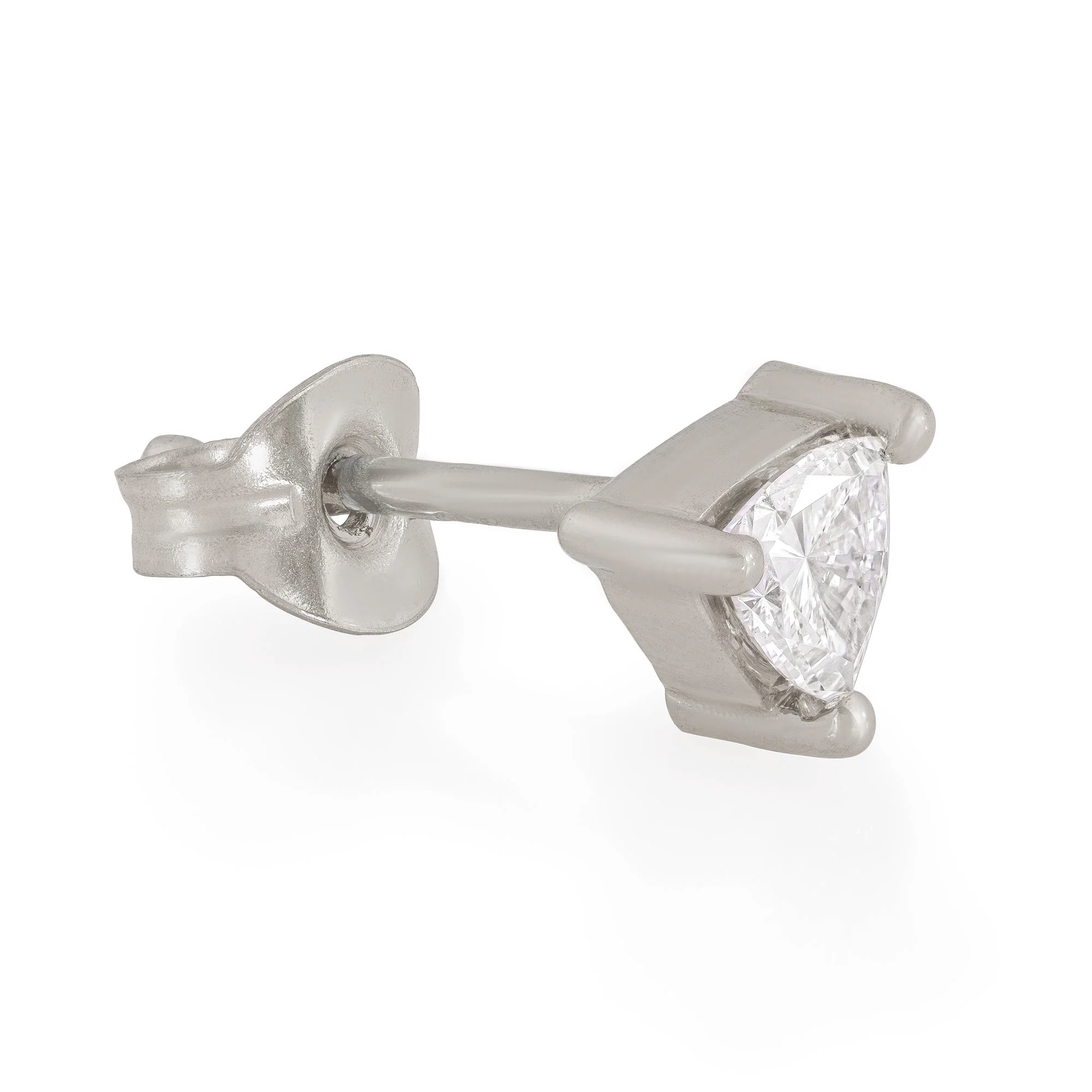 One in a Trillion - 14k White Gold Lab-Grown Diamond Earrings - Image 2