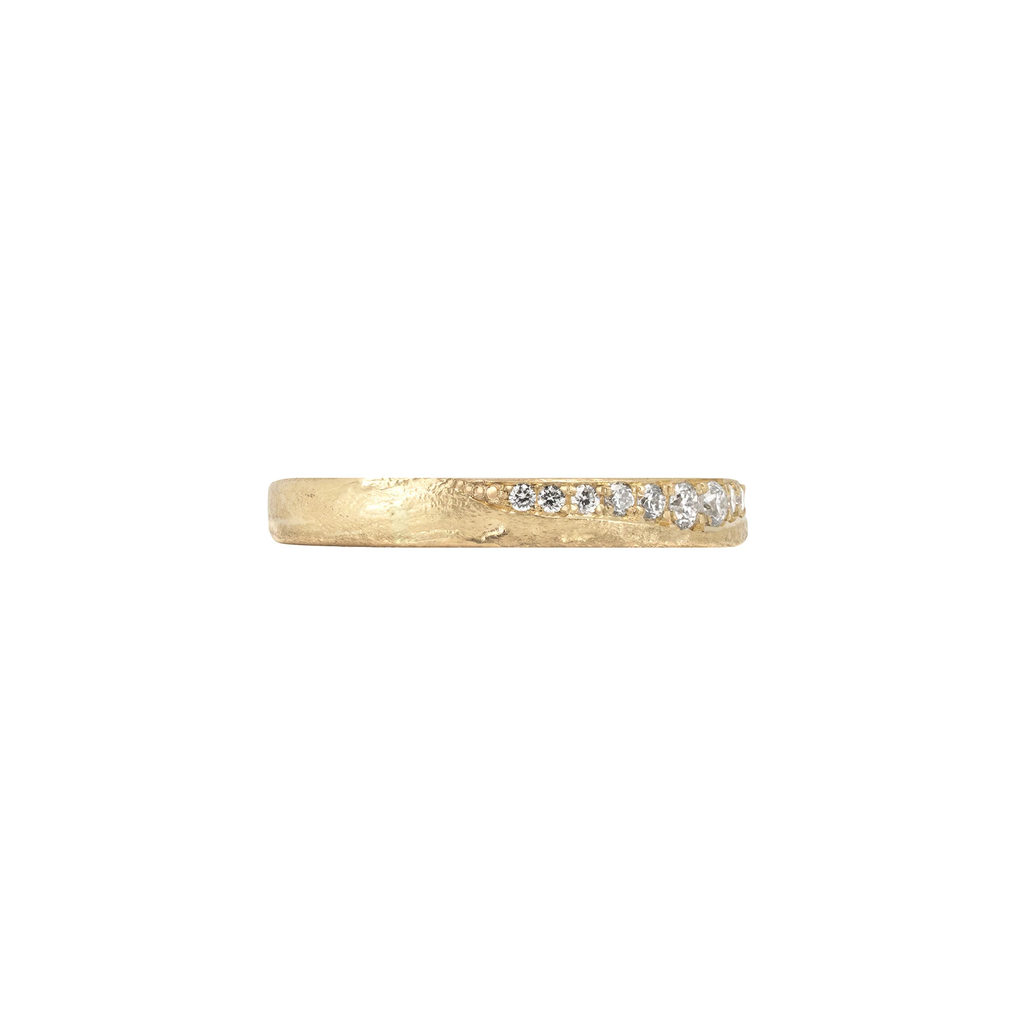 The Light Within Lab Grown Diamond Slim Band - 14k Gold - Image 2